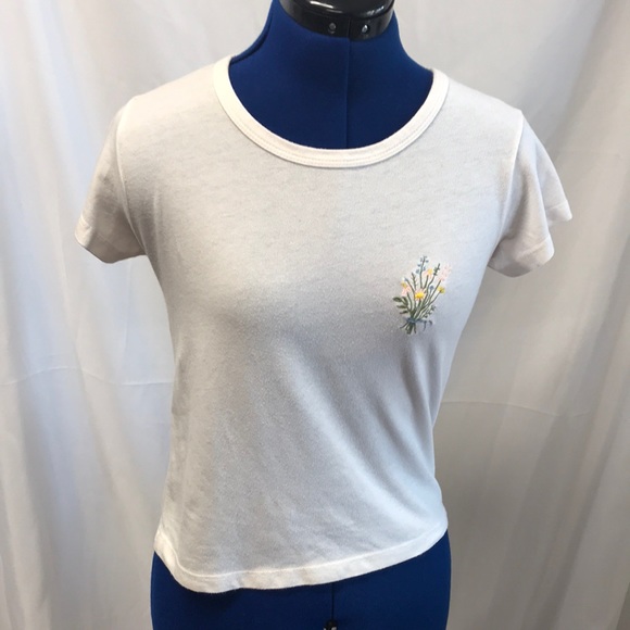 Brandy Melville White Tee - Picture 1 of 6